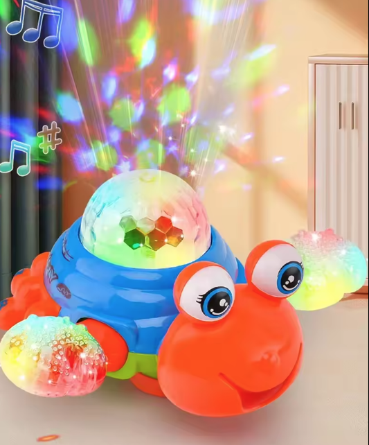 Musical Crawling Crab Baby Toy