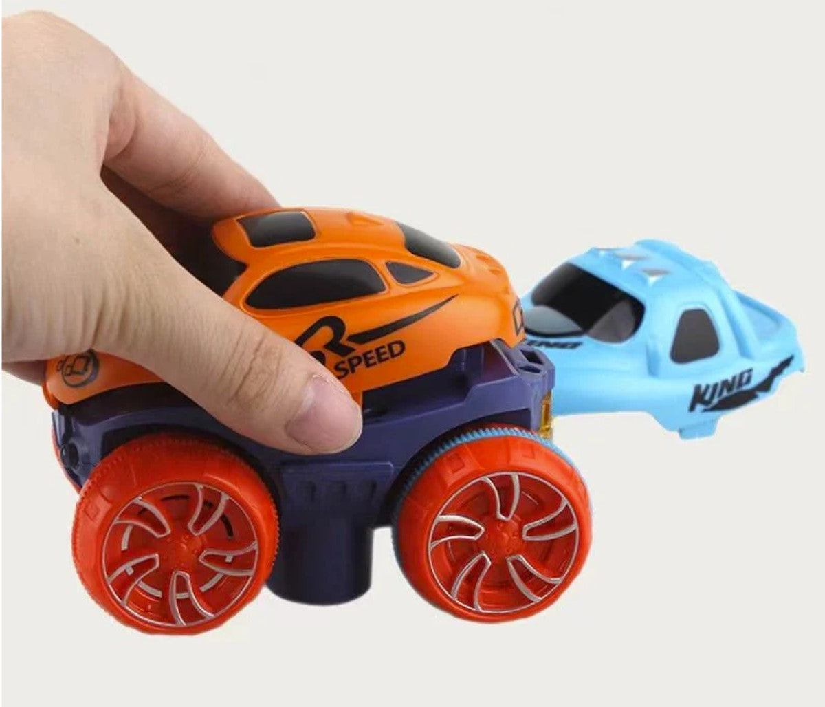 Race Car Anti Gravity Car Track Set