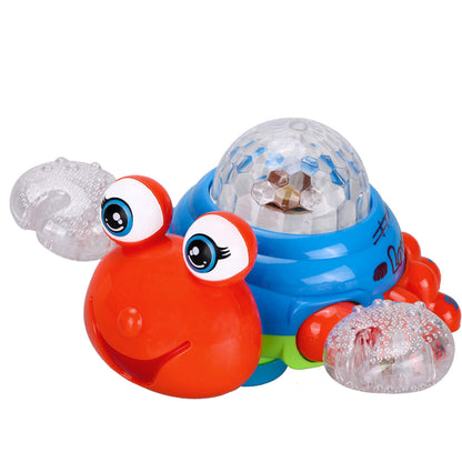 Musical Crawling Crab Baby Toy