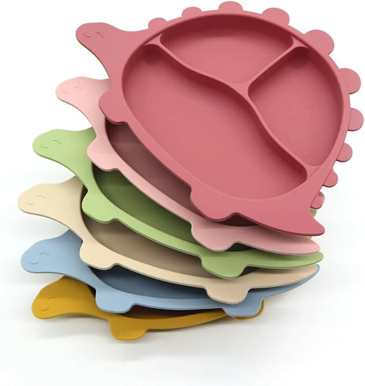 Dinosaur Feeding Plates