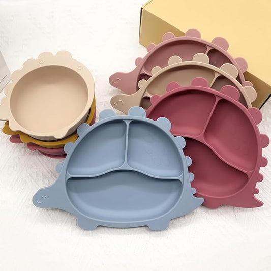 Dinosaur Feeding Plates