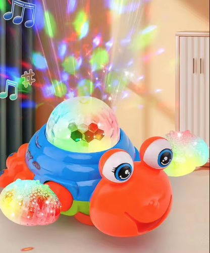Musical Crawling Crab Baby Toy