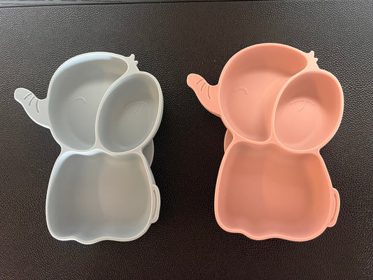 Elephant Feeding Plates