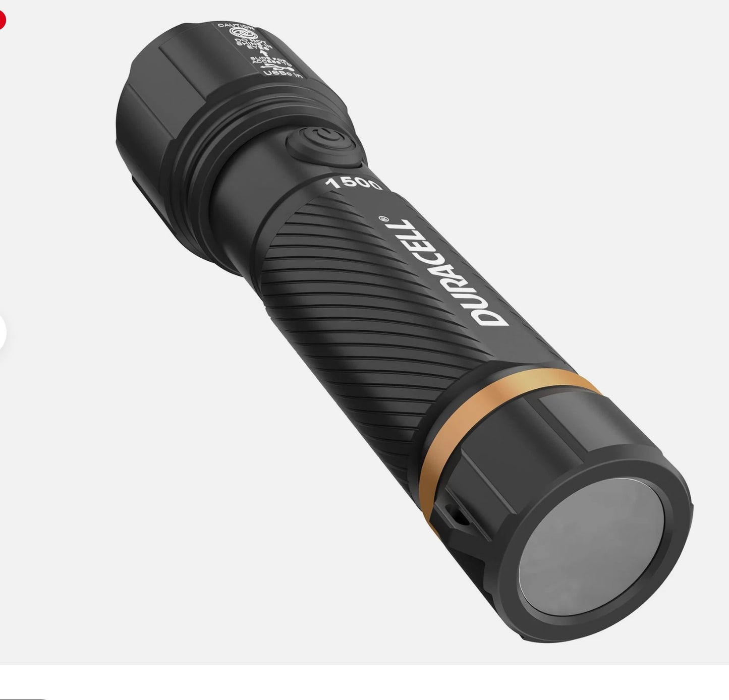 DURACELL Durabeam Ultra Hybrid LED Flashlights, 1500 Lumens, Set of 4
