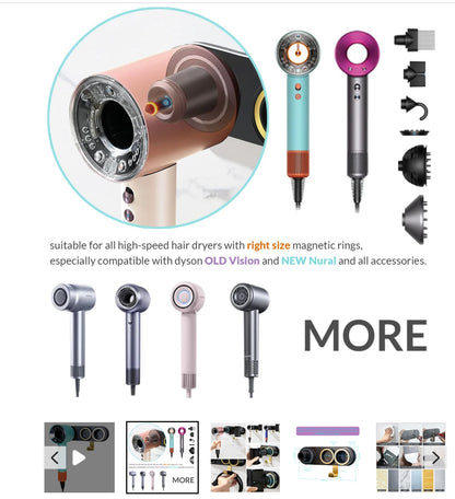 Supersonic Hair Dryer Accessories Wall Mount Holder