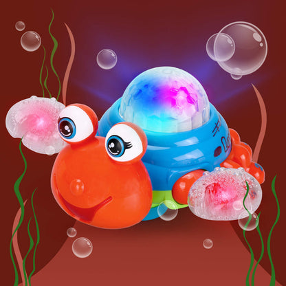 Musical Crawling Crab Baby Toy