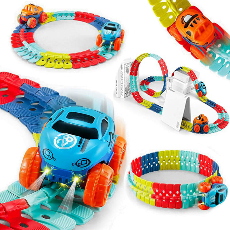 Race Car Anti Gravity Car Track Set